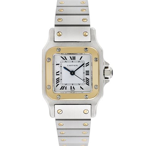 cartier santos lady price|cartier santos watch price list.